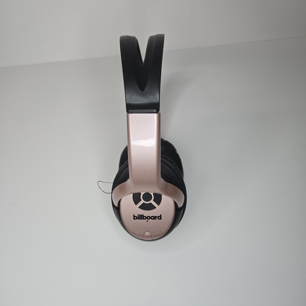Billboard Over-Ear Bluetooth Wireless Headphones Rose Gold Tested Working